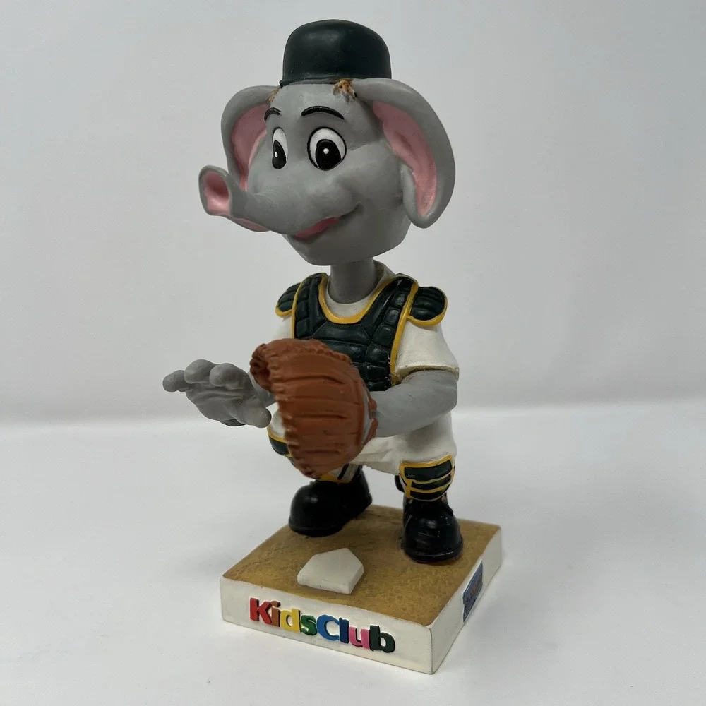 Oakland A's‎ Stomper Mascot Kids Club Bobblehead Catcher 2005 No Box No Mask